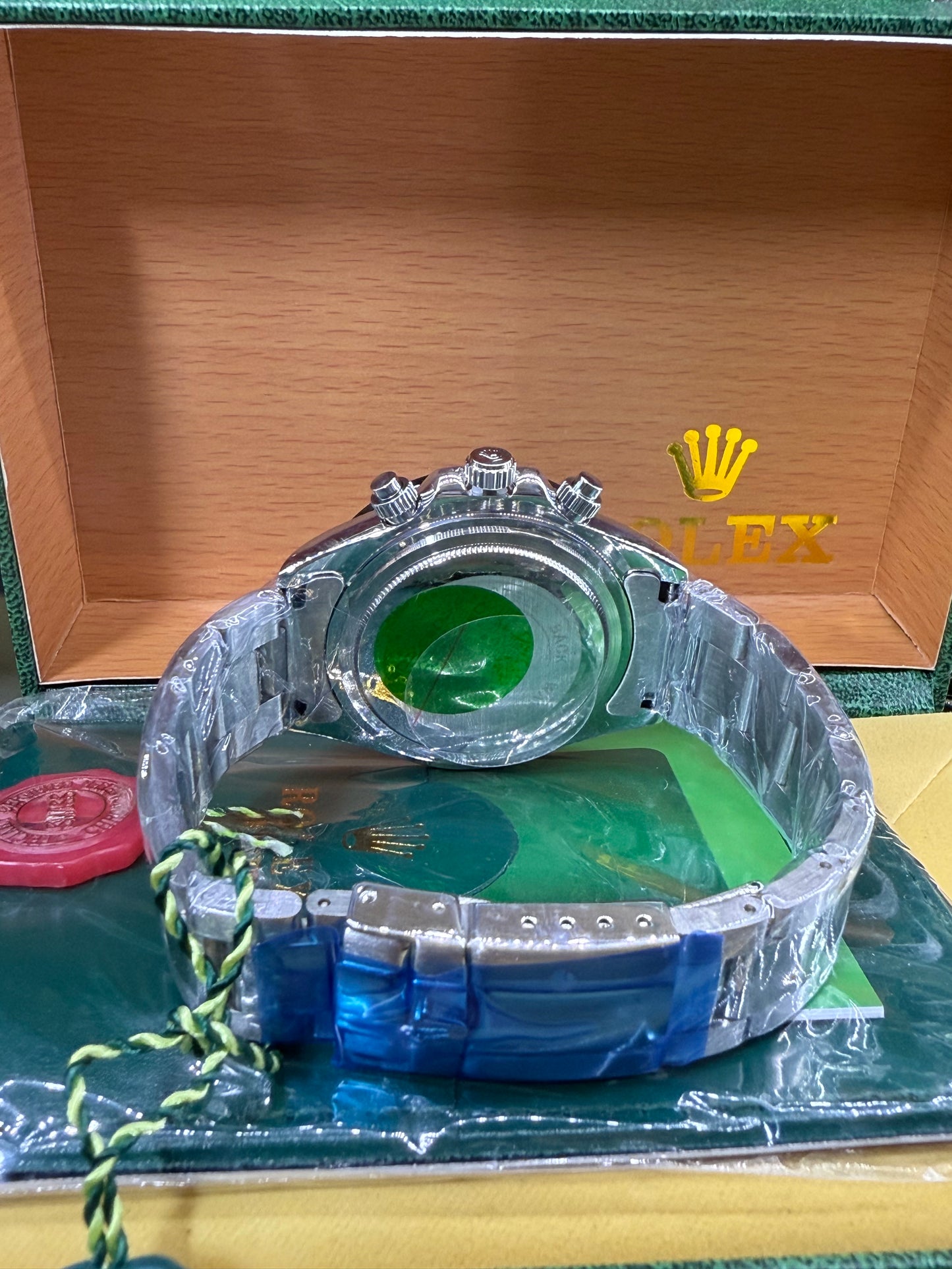 Daytona steel white dial