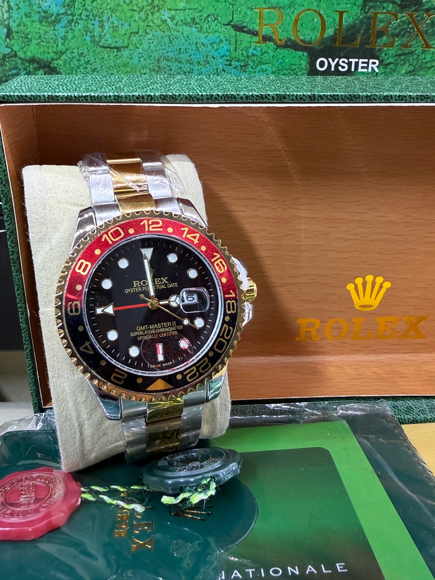 GMT master II 40mm rootbeer