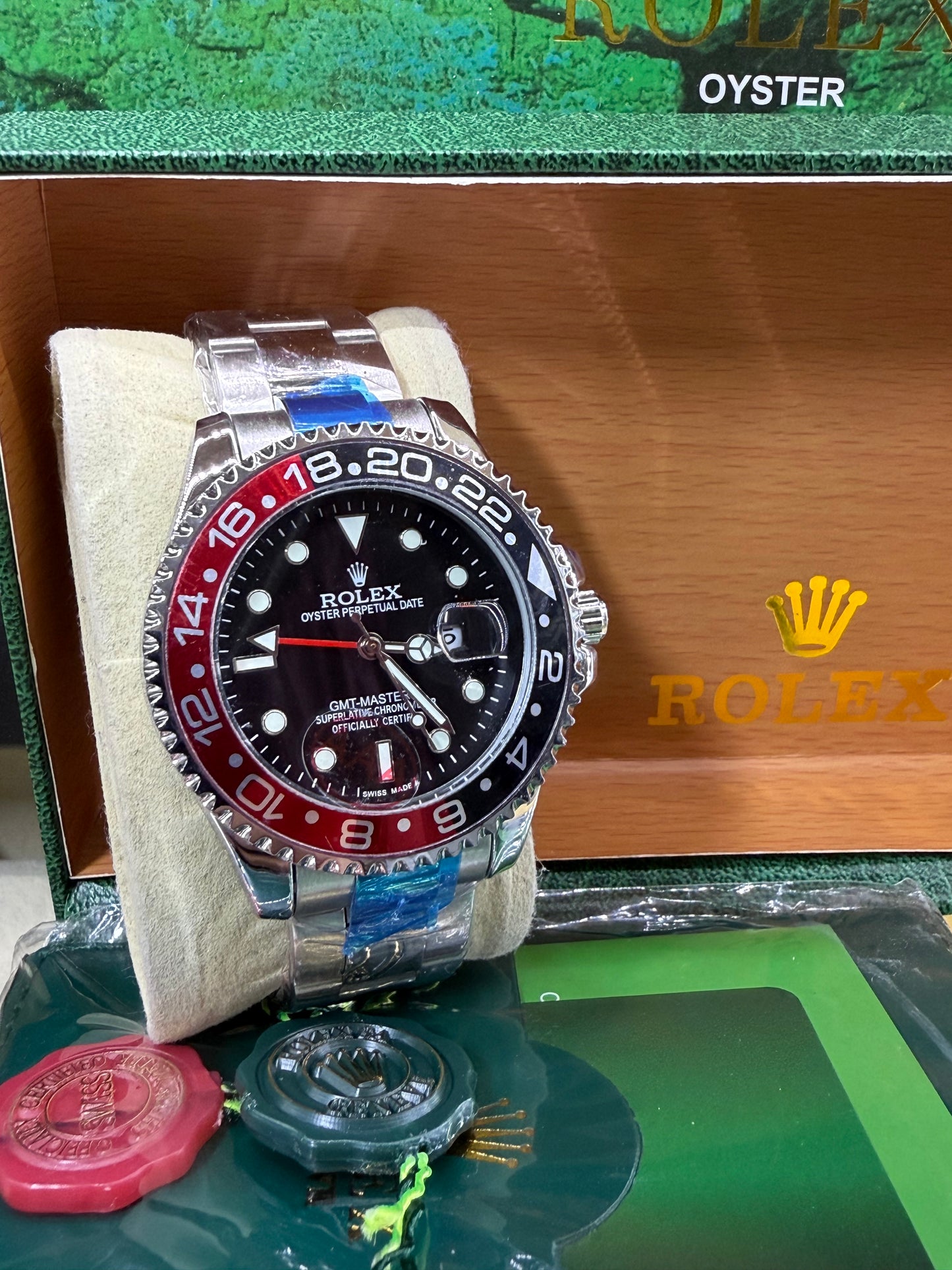 GMT master II 40mm coke