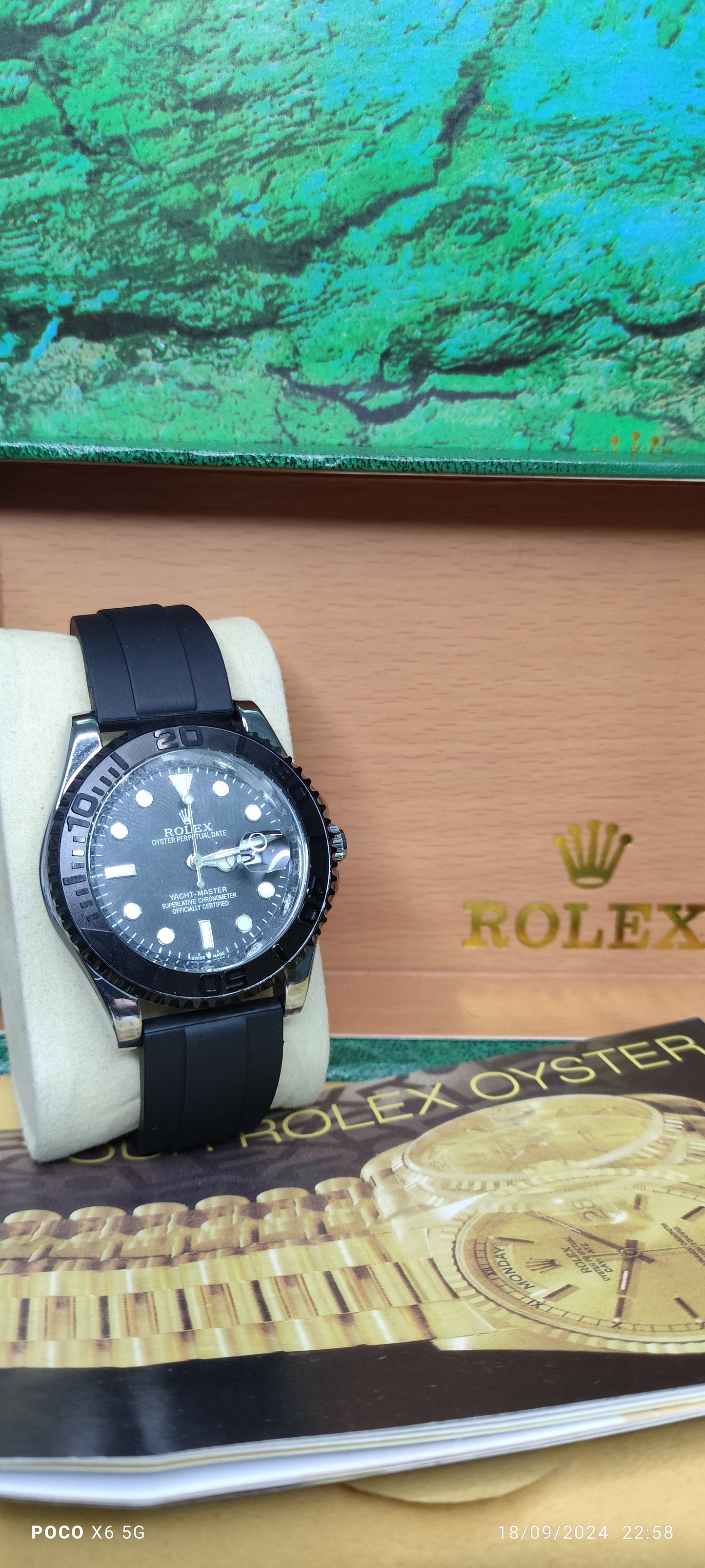 Yacht-master 1 black dial