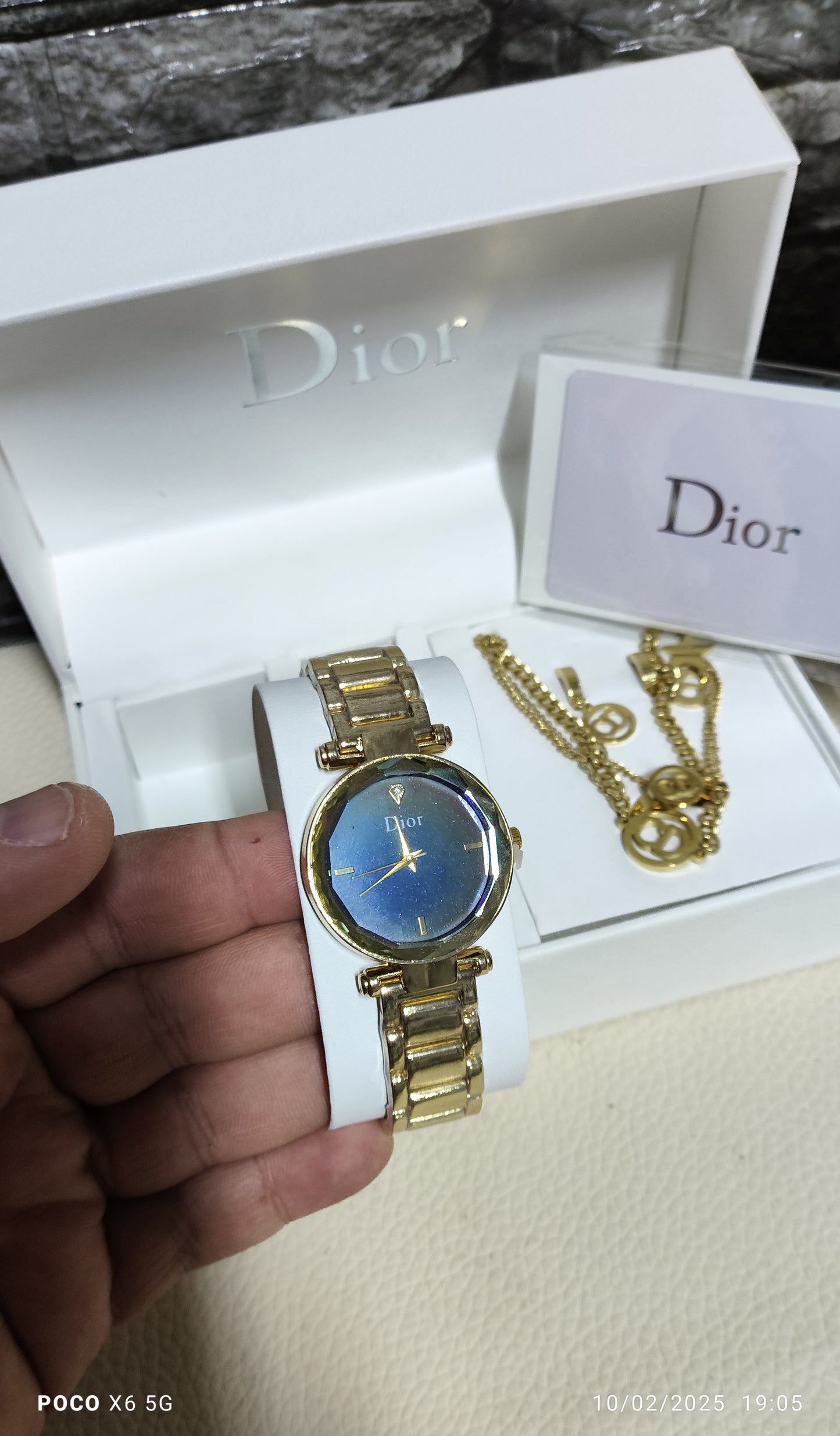 Full set dior gold