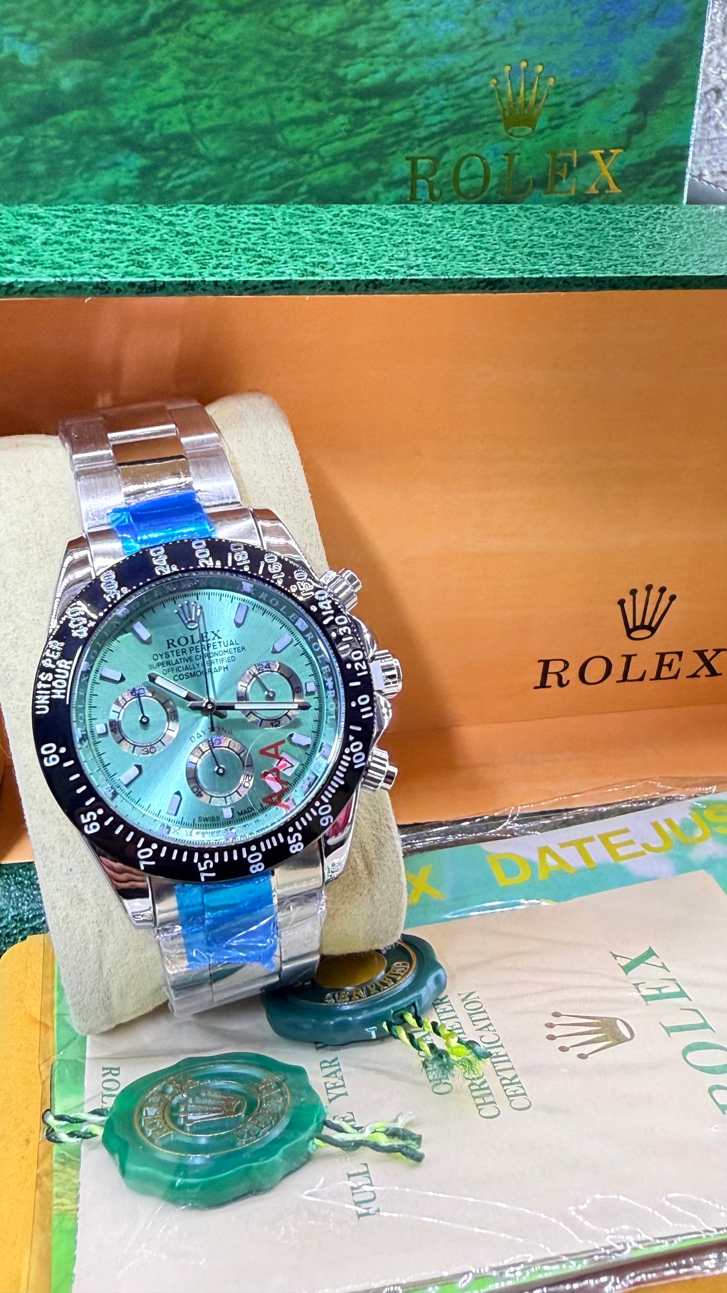 Daytona 40mm Platinum Ice Blue  Dial