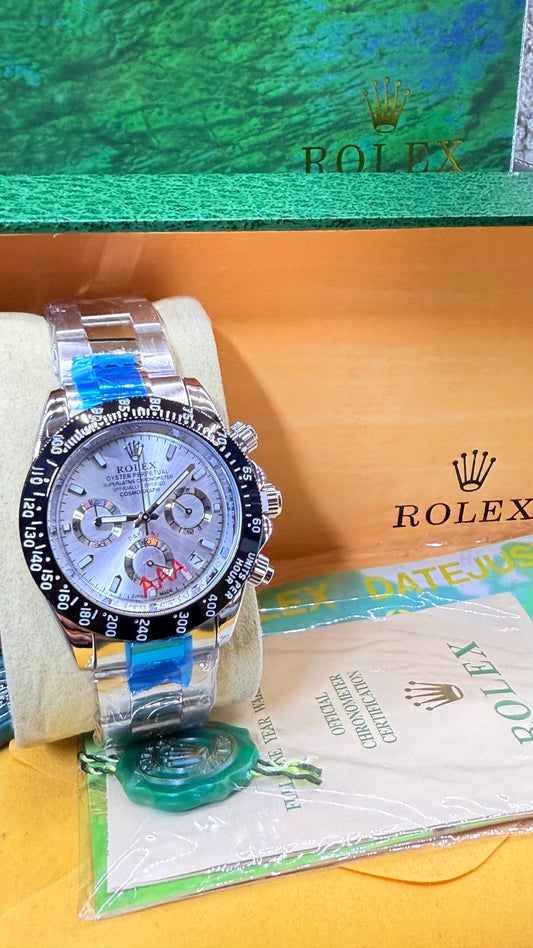 Daytona steel white dial