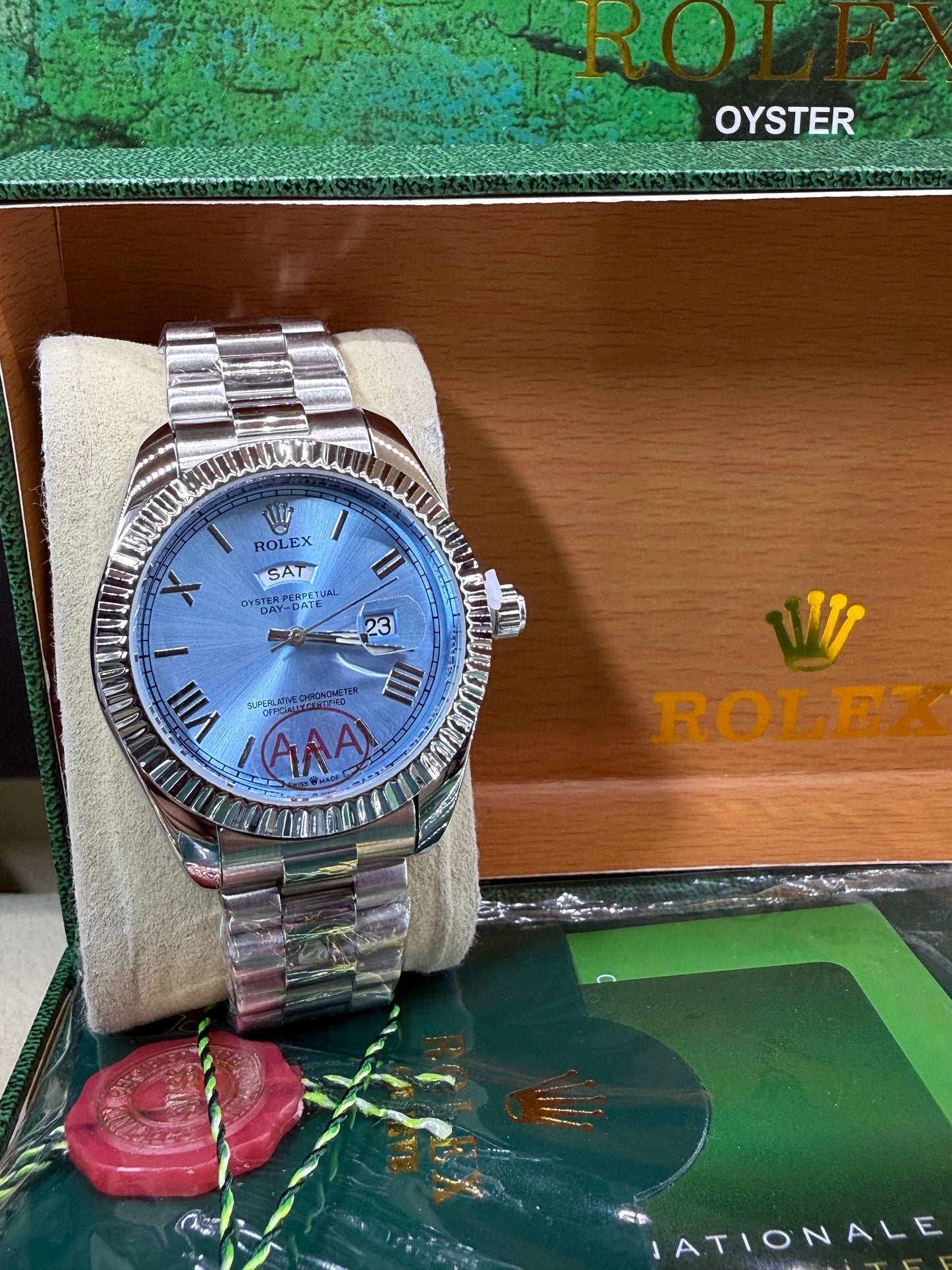 Day date 41mm sky arabic dial